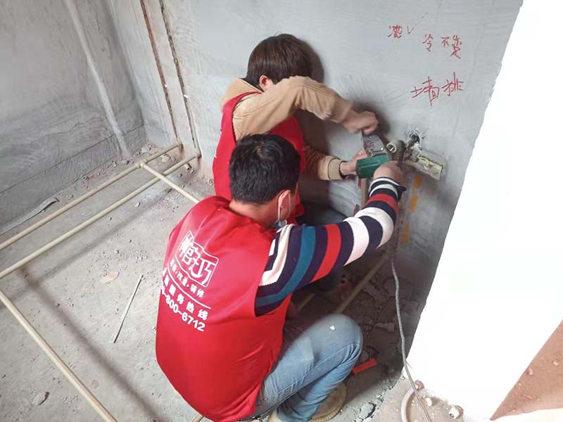 103㎡局部翻新 杭州親親家園二期廚衛裝修 水電安裝全包施工